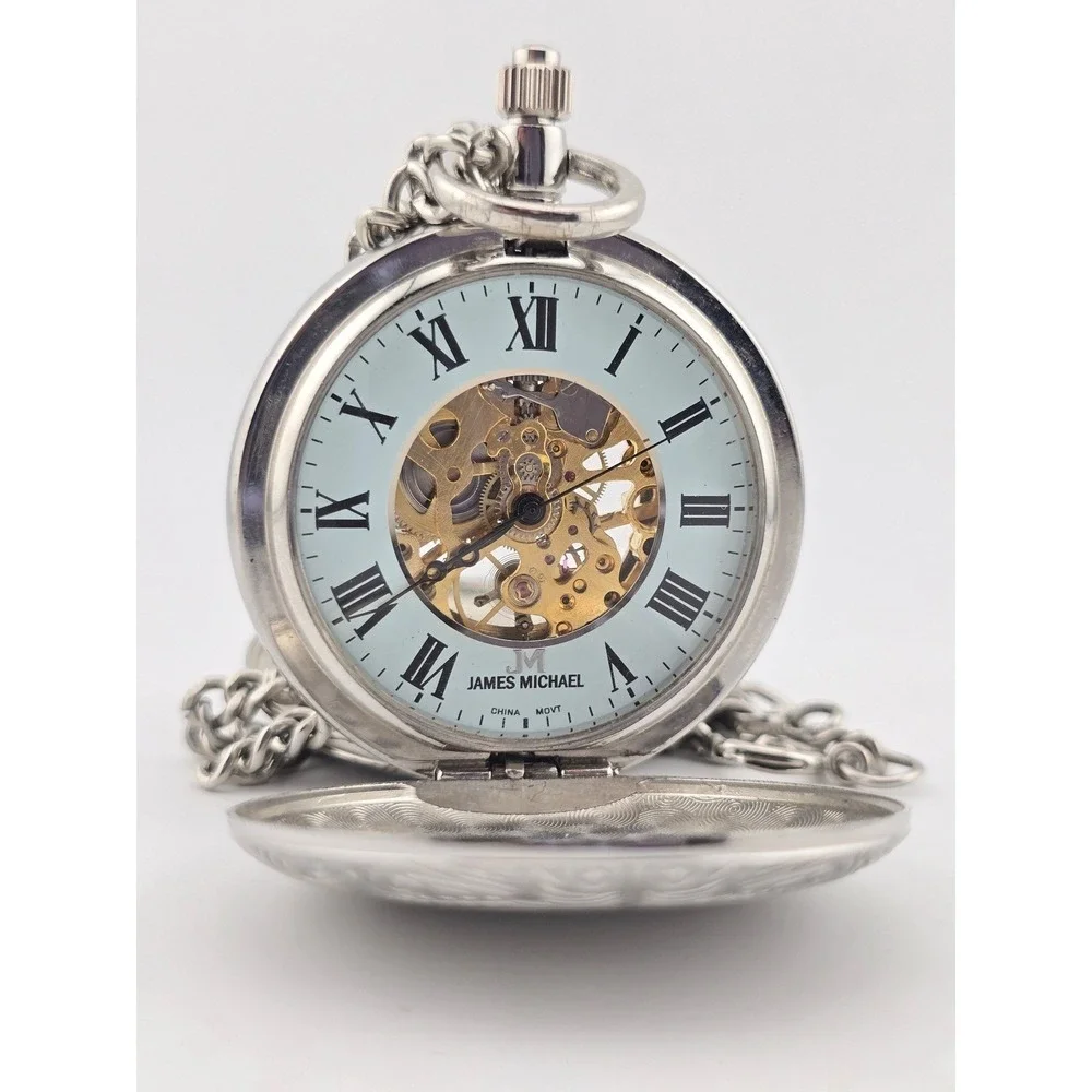 James Michael Skeleton‎ Pocket Watch